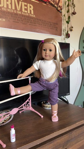 Isabelle Palmer Ballet practice 🩰 🎀💞 #americangirl #americangirldoll #isabellepalmer #americangirlcollector #americangirloutfits