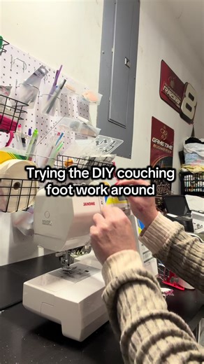 DIY Couching Foot: A Budget-Friendly Solution