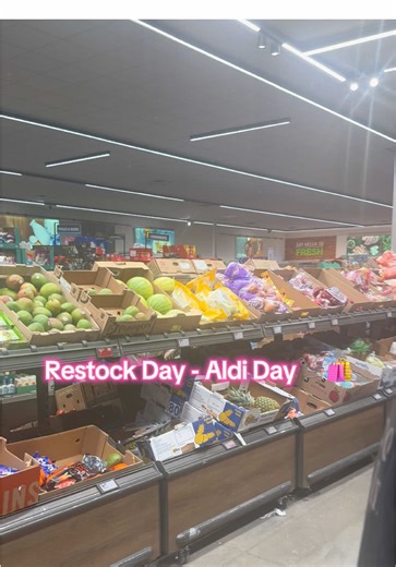 Aldi Restock !! 🛒🛍️ My number one goal for this year is organization & money management! 💰🤌🏽 We’re off to a great start 🥰 I LOVE ALDI ! #aldifinds #fypage #viral #restock #foryoupage