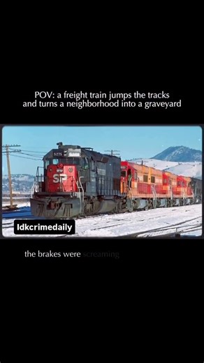 Dwayne bryant | On May 12, 1989, at 7:36 AM, Southern Pacific freight train SP 7551 East lost control while descending the steep Cajon Pass in California.... | Instagram