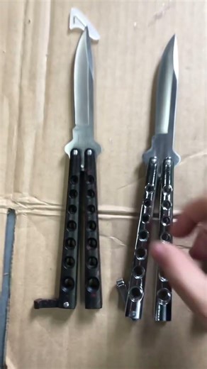 Exclusive butterfly knife-7 color to choose form -Which one would you like ？#butterfly #balisong