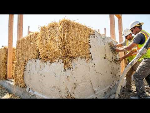 They’re Building Houses with Straw… and It Actually Works