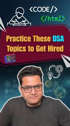 Most Important DSA Topics for Coding Interviews