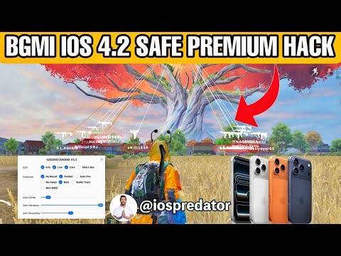 BGMI 4.2 iOS Hack Latest 2026 | Safe For Main Id | Direct Install Skin Hack BGMI 4.2 WIN IOS ZERO
