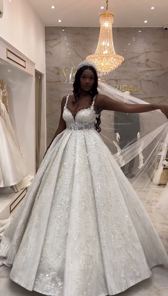 Extravagant Dresses For Extravagant Brides #2023bride #bridaltiktok #bridal #sadiesbridal #weddingdress #fyp