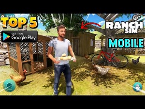 I Played Every RANCH SIMULATOR Mobile Games From Playstore!