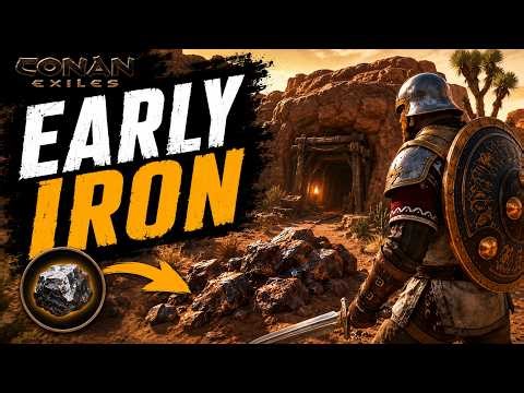 Early Iron Guide In Conan Exiles | Best Early Iron Location