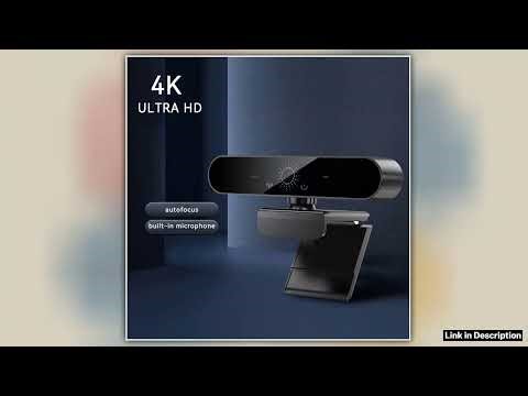 Webcams 4K USB Web Camera with Microphone Autofocus 2K Camera PC Computer Laptop Live Streaming