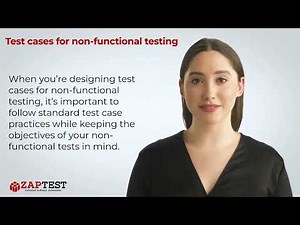 Test cases for non-functional testing