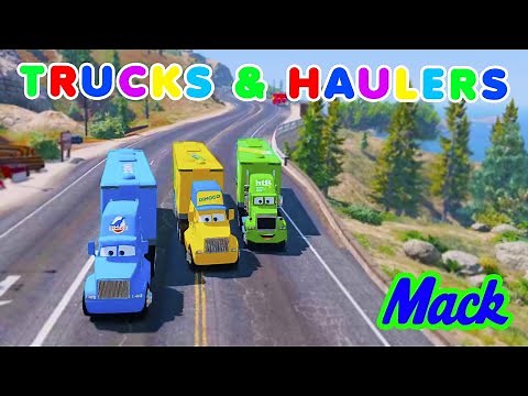 Dinoco Truck Disney Cars Cars 3 Jerry Peterbilt Rayo McQueen Lightning McQueen Mack Peterbilt Hauler