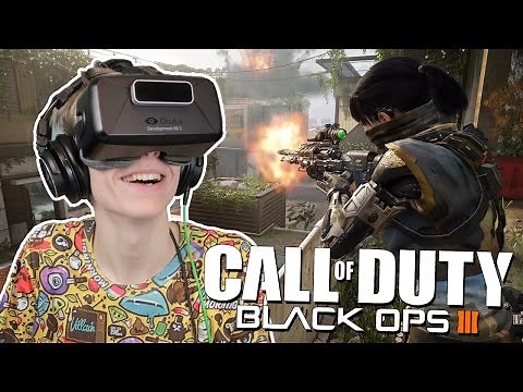 MULTIPLAYER GAMEPLAY IN VR! | Call of Duty: Black Ops 3 (Oculus Rift DK2)