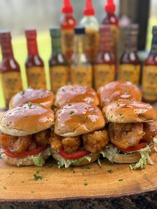 24K views · 807 reactions | Crispy Fried Honey Mango-Habanero Shrimp Sliders!! #seafood | SouthernVibin | Facebook