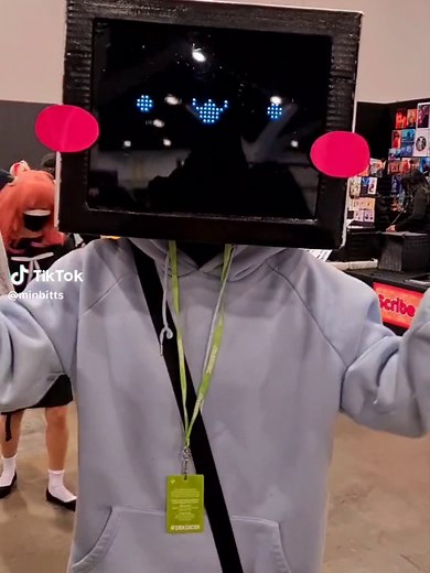 TV Head Cosplay: Unveiling My Sins through a Unique Transformation