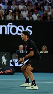 Any moment now! 🤣 @rogerfederer | Australian Open