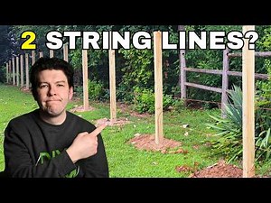 Straight Fence Posts Every Time with This Simple Method
