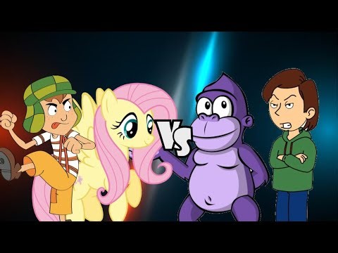MUGEN Battle 553: Chavo and Fluttershy VS Boris Anderson and Bonzi Buddy