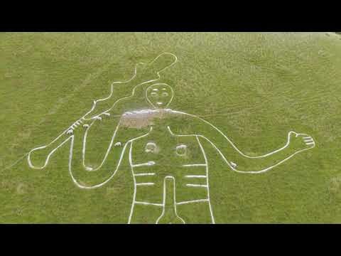 Cerne Abbas Giant Chalk Hill Figure 4K