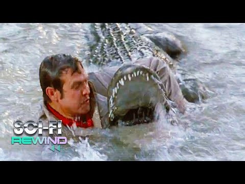 Bionic Man Wrestles a Crocodile! | Six Million Dollar Man | Sci-Fi Rewind