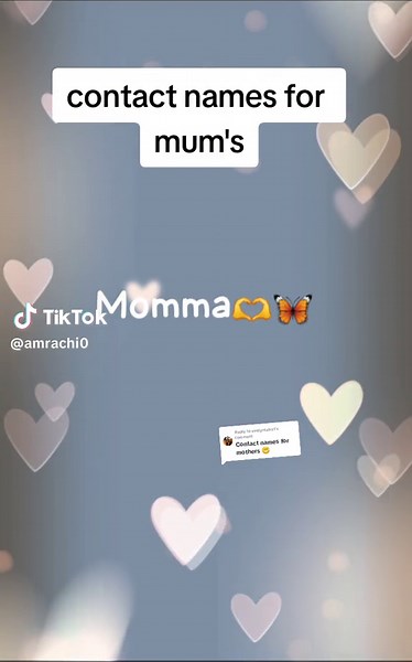 Contact Names for Mom: Creative Ideas for Adding a Personal Touch