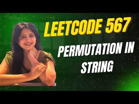 Permutation in String- Leetcode 567 - Python