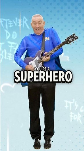 Boom, boom, boom, you're a superhero Boom, boom, boom, you're a superhero