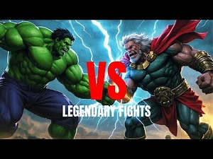 World Breaker Hulk VS Zeus: The Titan Crushes the God | Legendary Fights