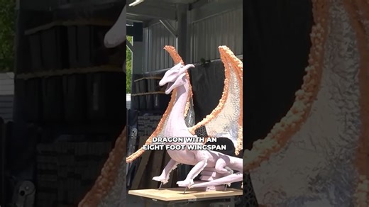 Watch me carve an epic 8' dragon! ✂️