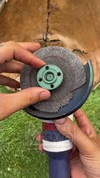 The grinder disc reuse trick nobody talks about. #WorkshopTip #AngleGrinder #ToolReuse
