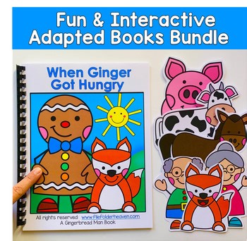 Seasonal & Holiday Adapted Books Bundle | Interactive Stories for Special Ed