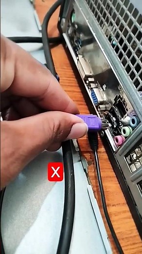 How to insert PS2 Keyboard in PC/Desktop#macnitesh#keyboardtricks#2023shorts#virulshorts#ps2