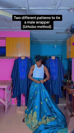 How to Tie a Wrapper Igbo Style Tutorial