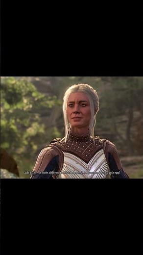 Showing the Owlbear Egg to Lady Esther #bg3 #baldursgate3 #laezel #githyanki #dnd