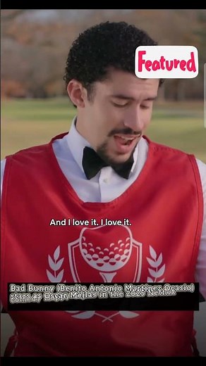 Bad Bunny in Happy Gilmore 2