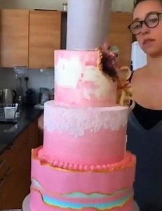 96K views · 833 reactions | The steps from the beginning of making super beautiful multi-tier cakes | Amazing Cake Decorating | Facebook
