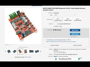 #111 Putting a TDA7492P Amp Module to use