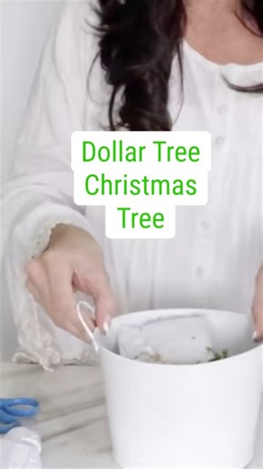 Let’s make a super adorable Dollar tree mini Christmas tree! | Olivia's Romantic Home DIY