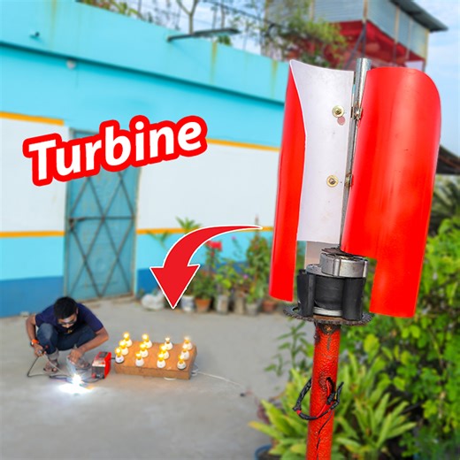 Free Electricity at Home with My PVC Windmill! #freeenergy #reelsviralシfb #fblifestyle | Rana Craft