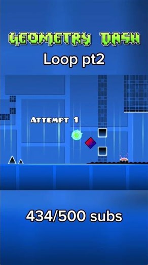 Geometry dash loop part 2#loop #trend #fyp #geometrydash