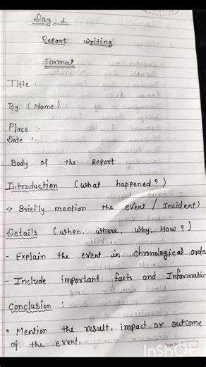 report writing format and imp topics for TAT mains english medium #tat#taths#viralshort