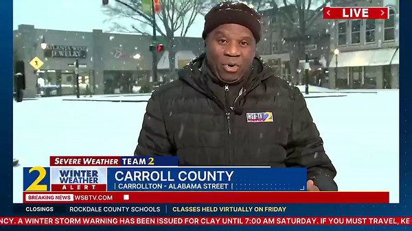 Here is what the weather looks like in Carroll County