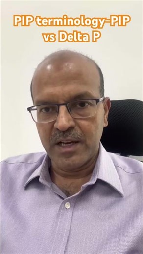 PIP terminology-PIP vs Delta P or driving pressure