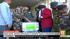 2022 KCSE exams officially start today countrywide; TSC CEO Dr Nancy Macharia oversees the distribution of exam papers in Mombasa County #DayBreak Ayub Sheikh Abdikadir Abdi | Citizen TV Kenya