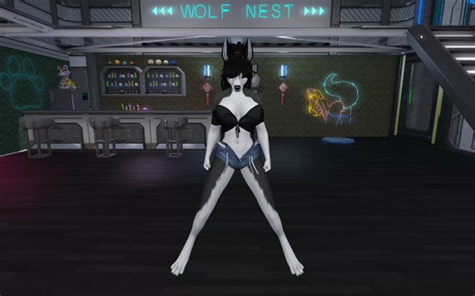 【Second Life】Furry Dance - Gigantic O.T.N.