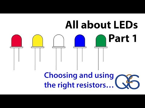 All about LEDs Part 1: Choosing the right Resistor