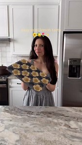 Mini Lemon Tarts 🍋✨ this is one of the easiest springtime treats to make! I love anything lemon flavored and they’re even better with a dollop of whipped cream on top! Roll out pre made pie crust, cut out flowers with a cookie cutter, poke holes with a fork, then bake inside a mini cupcake tray at 350F for 10 minutes. Fill with Bonne Maman lemon curd or filling of choice and dust with powdered sugar ✨ #easyrecipe #springdecor #baking #spring #diy springaesthetic easy baking spring vibes baking 