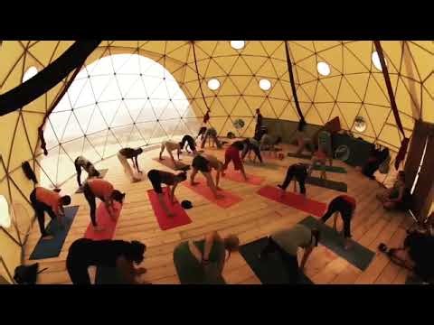 Create your very own yoga studio in one of our domes!