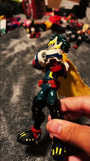 Custom Deku figure from my hero academia your next #myheroacademiamovie #deku #fyp #custom