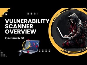 Vulnerability Scanner Overview | Cybersecurity 101 - TryHackMe