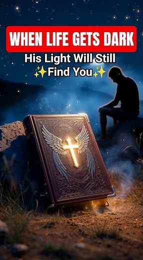 Psalm 18:28 | When Light Finds You in the Dark ✝️✨