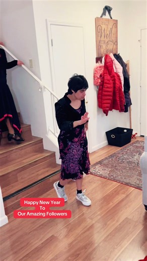 Happy New Year. Thank you for making our first year in TikTok amazing. We appreciate all of you who are following us and leaving such awesome comments. IDO NOT OWN THE RIGHTS YO THE MUSIC. #downsyndromefamily #ballroomdance #happynewyear2026😘🙏💕🎉🎊🎈🎁 #dancingwithjoy #joybydesign